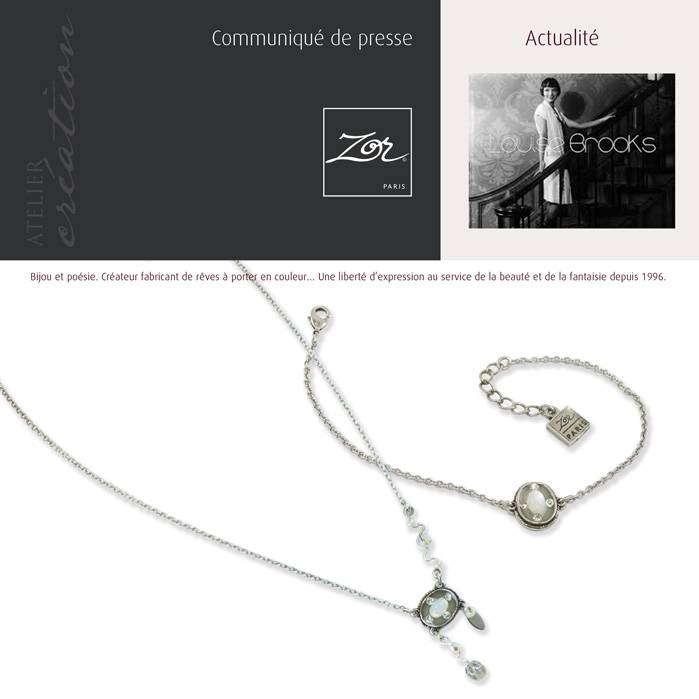 Bijoux fantaisies de séduction naturel par l'atelier de création Zor Paris