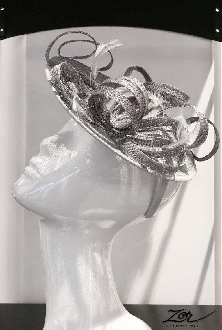 Bijou de tête, chapeau bibi pour des évènements, mariages, Festival de Cannes, cérémonies - Boutique Concept store - Zor Création Paris