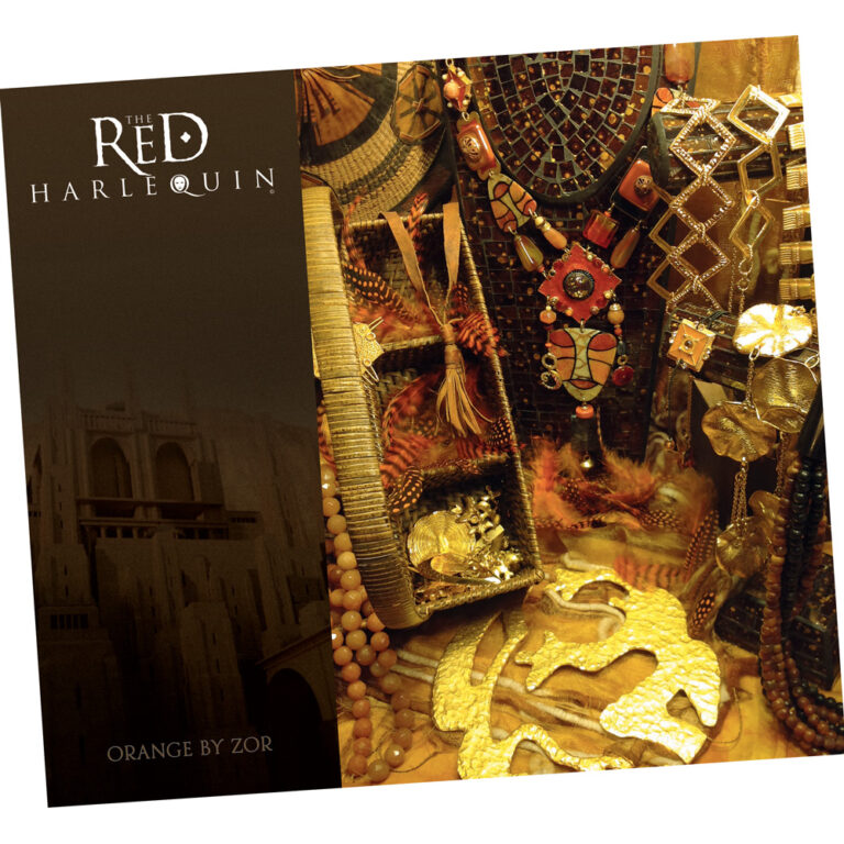 Bijoux Arlequin, le clan de Chrome Orange, la série d'aventure TRH, roman de Roberto Ricci by Zor Paris France