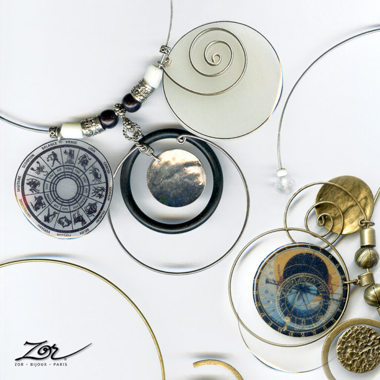 Signe du zodiaque et horoscope. Cadeau astral et symbolique pour femme et homme par Bijou Zor Paris 1